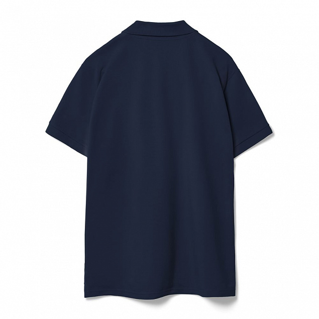 Рубашка поло мужская Virma Premium, темно-синяя с логотипом в Санкт-Петербурге заказать по выгодной цене в кибермаркете AvroraStore
