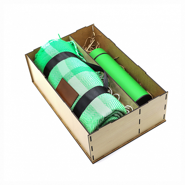 Подарочный набор Айзек, зеленый с логотипом в Санкт-Петербурге заказать по выгодной цене в кибермаркете AvroraStore
