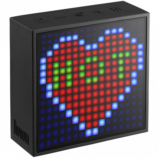 Беспроводная колонка с пиксельным дисплеем Timebox-Evo с логотипом в Санкт-Петербурге заказать по выгодной цене в кибермаркете AvroraStore