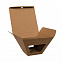 Коробка для чайных пар 27600, 27800, размер 17,2х10,94х8,2 см,  микрогофрокартон, коричневый с логотипом в Санкт-Петербурге заказать по выгодной цене в кибермаркете AvroraStore