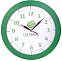 Часы настенные Vivid large, зеленые с логотипом в Санкт-Петербурге заказать по выгодной цене в кибермаркете AvroraStore