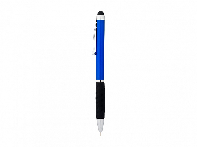 Ручка-стилус шариковая Ziggy черные чернила, синий/черный с логотипом в Санкт-Петербурге заказать по выгодной цене в кибермаркете AvroraStore