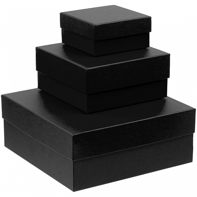 Коробка Emmet, средняя, черная с логотипом в Санкт-Петербурге заказать по выгодной цене в кибермаркете AvroraStore