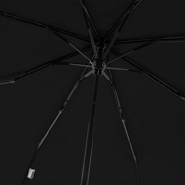 Зонт складной Mini Hit Dry-Set, черный с логотипом в Санкт-Петербурге заказать по выгодной цене в кибермаркете AvroraStore