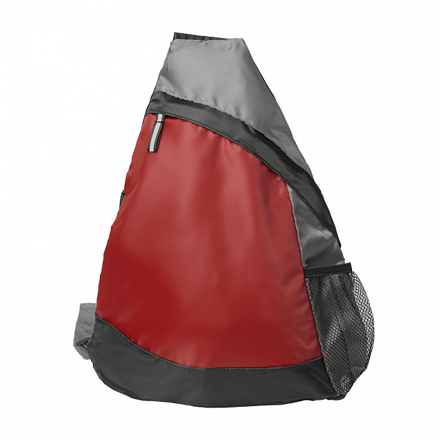 Рюкзак Pick, красный/серый/чёрный, 41 x 32 см, 100% полиэстер 210D с логотипом в Санкт-Петербурге заказать по выгодной цене в кибермаркете AvroraStore