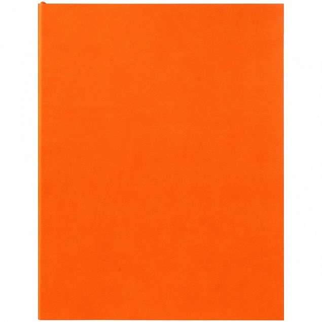 Ежедневник Flat Maxi, недатированный, оранжевый с логотипом в Санкт-Петербурге заказать по выгодной цене в кибермаркете AvroraStore