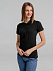 Рубашка поло женская Neptune, черная с логотипом в Санкт-Петербурге заказать по выгодной цене в кибермаркете AvroraStore