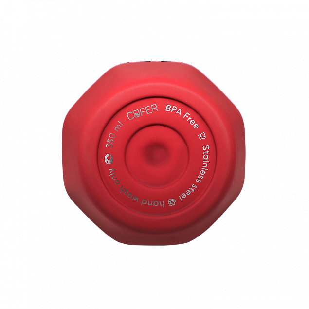 Кофер софт-тач EDGE CO12s (красный) с логотипом в Санкт-Петербурге заказать по выгодной цене в кибермаркете AvroraStore