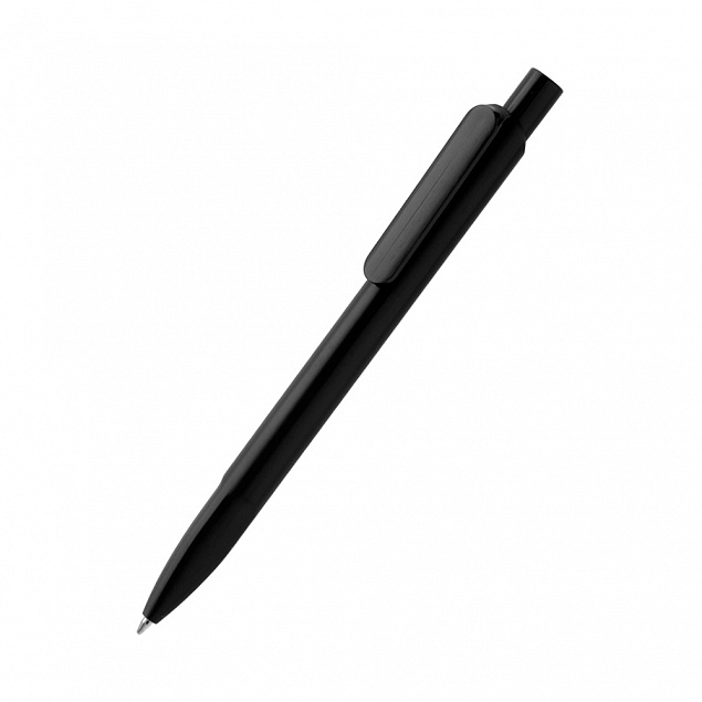 Ручка шариковая Marina - Черный AA с логотипом в Санкт-Петербурге заказать по выгодной цене в кибермаркете AvroraStore