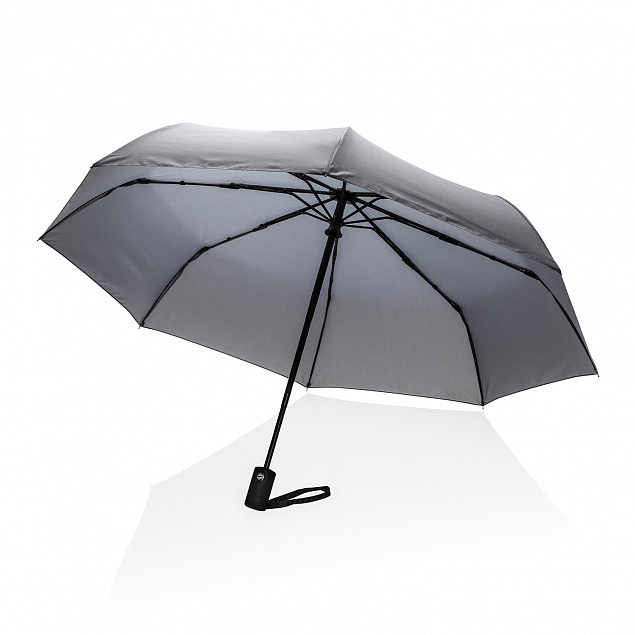 Автоматический плотный зонт Impact из RPET AWARE™, 21" с логотипом в Санкт-Петербурге заказать по выгодной цене в кибермаркете AvroraStore