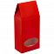Коробка с окном English Breakfast, красная с логотипом в Санкт-Петербурге заказать по выгодной цене в кибермаркете AvroraStore