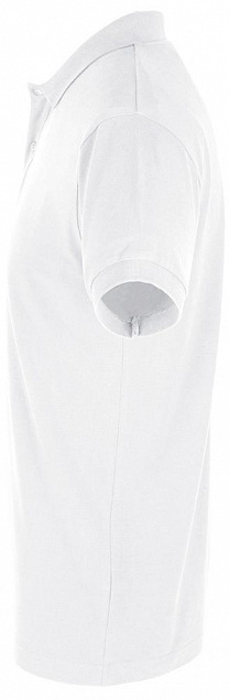 Рубашка поло мужская PERFECT MEN 180 белая с логотипом в Санкт-Петербурге заказать по выгодной цене в кибермаркете AvroraStore