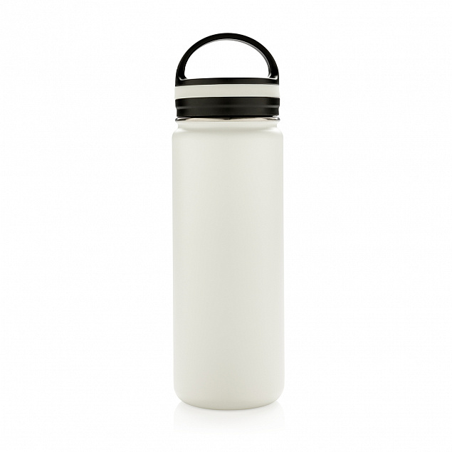 Герметичная вакуумная бутылка с широким горлышком, белая с логотипом в Санкт-Петербурге заказать по выгодной цене в кибермаркете AvroraStore