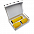 Набор Hot Box E2 софт-тач EDGE CO12s grey (желтый) с логотипом в Санкт-Петербурге заказать по выгодной цене в кибермаркете AvroraStore