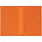 Обложка для паспорта Shall, оранжевая с логотипом в Санкт-Петербурге заказать по выгодной цене в кибермаркете AvroraStore