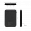 Внешний аккумулятор Reach, 5000 мАч (черный) с логотипом в Санкт-Петербурге заказать по выгодной цене в кибермаркете AvroraStore