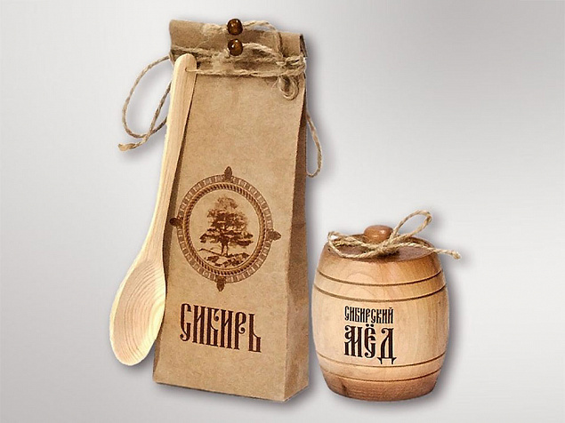 Подарочный набор "Лесная пасека" с логотипом в Санкт-Петербурге заказать по выгодной цене в кибермаркете AvroraStore