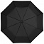 Зонт складной Hit Mini ver.2, черный с логотипом в Санкт-Петербурге заказать по выгодной цене в кибермаркете AvroraStore