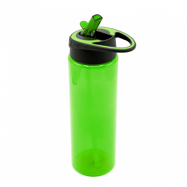 Пластиковая бутылка Mystik - Зеленый FF с логотипом в Санкт-Петербурге заказать по выгодной цене в кибермаркете AvroraStore