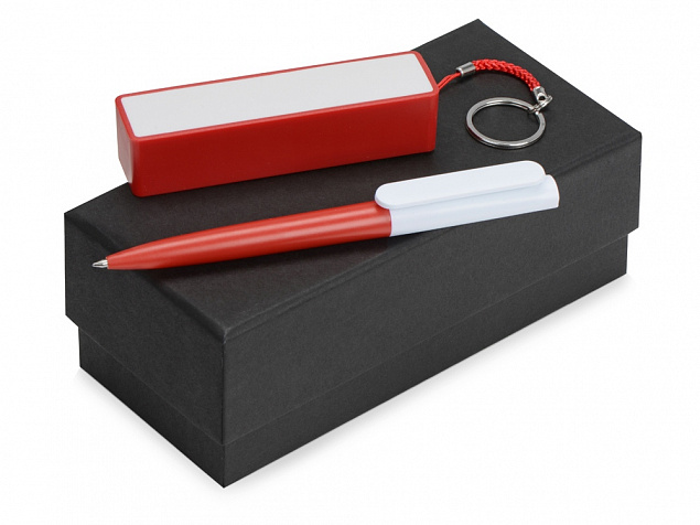 Подарочный набор Essentials Umbo с ручкой и зарядным устройством с логотипом в Санкт-Петербурге заказать по выгодной цене в кибермаркете AvroraStore