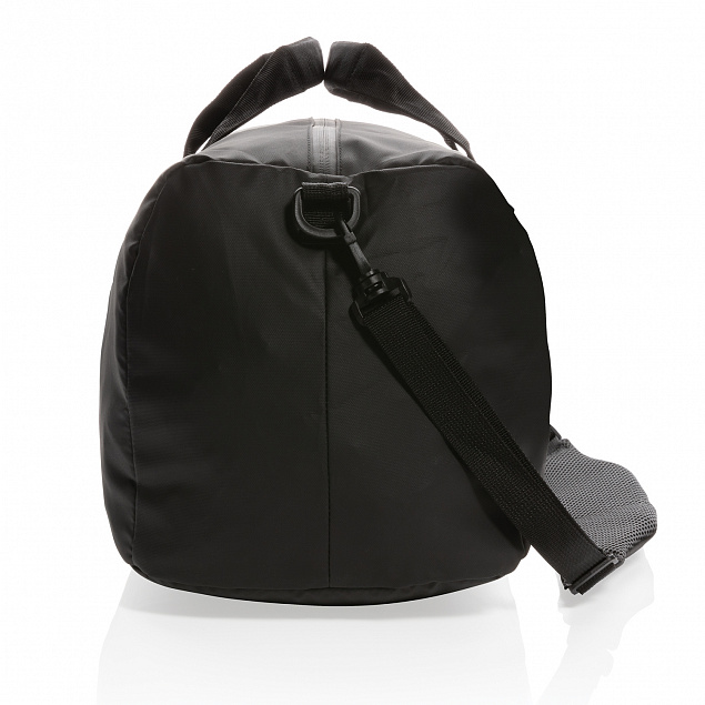 Дорожная сумка Fashion Black (без содержания ПВХ) с логотипом в Санкт-Петербурге заказать по выгодной цене в кибермаркете AvroraStore