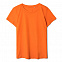 Футболка женская T-bolka Lady, оранжевая с логотипом в Санкт-Петербурге заказать по выгодной цене в кибермаркете AvroraStore