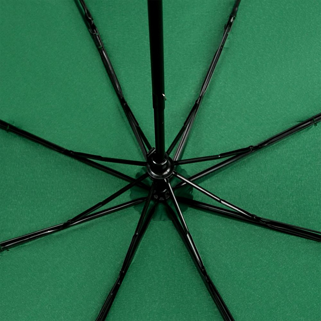 Зонт складной Hit Mini ver.2, зеленый с логотипом в Санкт-Петербурге заказать по выгодной цене в кибермаркете AvroraStore