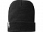 Hale, шапка из пряжи Polylana®, черный с логотипом в Санкт-Петербурге заказать по выгодной цене в кибермаркете AvroraStore