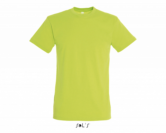 Фуфайка (футболка) REGENT мужская,Зеленое яблоко XXS с логотипом в Санкт-Петербурге заказать по выгодной цене в кибермаркете AvroraStore