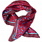 Платок Tourbillon Silk, бордовый с логотипом в Санкт-Петербурге заказать по выгодной цене в кибермаркете AvroraStore