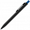 Ручка шариковая Chromatic, черная с синим с логотипом в Санкт-Петербурге заказать по выгодной цене в кибермаркете AvroraStore