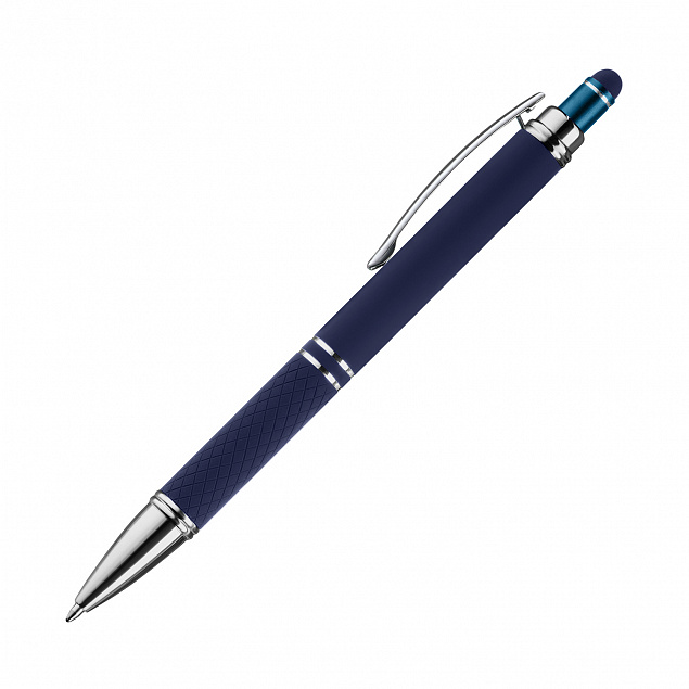 Шариковая ручка Alt, синий с логотипом в Санкт-Петербурге заказать по выгодной цене в кибермаркете AvroraStore
