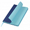 Ежедневник недатированный, Portobello Trend, Latte NEW, 145х210, 256 стр, синий/голубой( светлый форзац) с логотипом в Санкт-Петербурге заказать по выгодной цене в кибермаркете AvroraStore