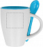 Чашка с ложкой с логотипом в Санкт-Петербурге заказать по выгодной цене в кибермаркете AvroraStore