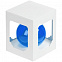 Елочный шар Gala Night в коробке, синий, 6 см с логотипом в Санкт-Петербурге заказать по выгодной цене в кибермаркете AvroraStore