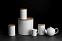 Емкость для хранения чая Embossed, белая с логотипом в Санкт-Петербурге заказать по выгодной цене в кибермаркете AvroraStore