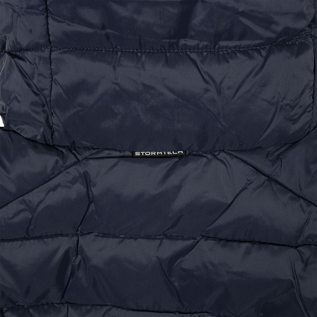 Куртка компактная мужская Stavanger, темно-синяя с логотипом в Санкт-Петербурге заказать по выгодной цене в кибермаркете AvroraStore