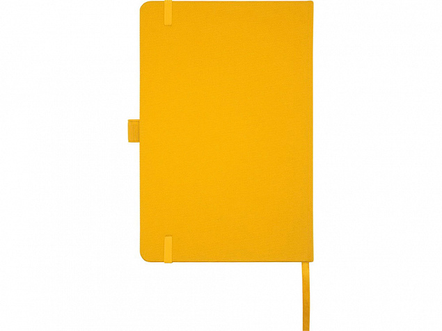Блокнот Honua форматом A5 из переработанной бумаги с обложкой из переработанного ПЭТ, оранжевый с логотипом в Санкт-Петербурге заказать по выгодной цене в кибермаркете AvroraStore