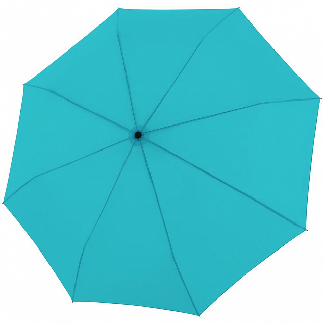Зонт складной Trend Mini, синий с логотипом в Санкт-Петербурге заказать по выгодной цене в кибермаркете AvroraStore