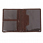 Чехол для документов Classic, коричневый с логотипом в Санкт-Петербурге заказать по выгодной цене в кибермаркете AvroraStore