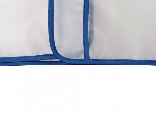 Дождевик Providence, прозрачный/синий с чехлом с логотипом в Санкт-Петербурге заказать по выгодной цене в кибермаркете AvroraStore