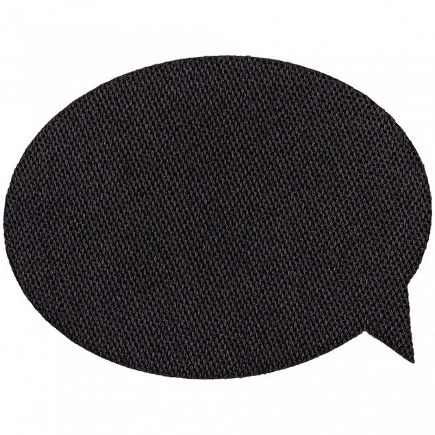 Наклейка тканевая Lunga Bubble, M, черная с логотипом в Санкт-Петербурге заказать по выгодной цене в кибермаркете AvroraStore
