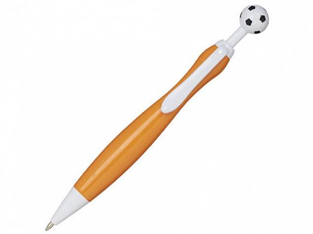 Ручка пластиковая шариковая «Naples football» с логотипом в Санкт-Петербурге заказать по выгодной цене в кибермаркете AvroraStore