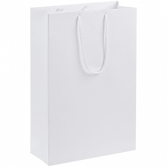 Пакет бумажный Porta, средний, белый с логотипом в Санкт-Петербурге заказать по выгодной цене в кибермаркете AvroraStore