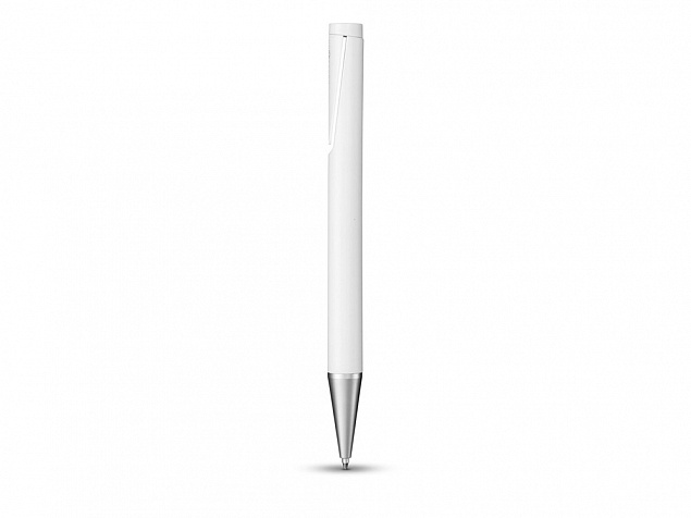 Ручка шариковая Carve, белый с логотипом в Санкт-Петербурге заказать по выгодной цене в кибермаркете AvroraStore