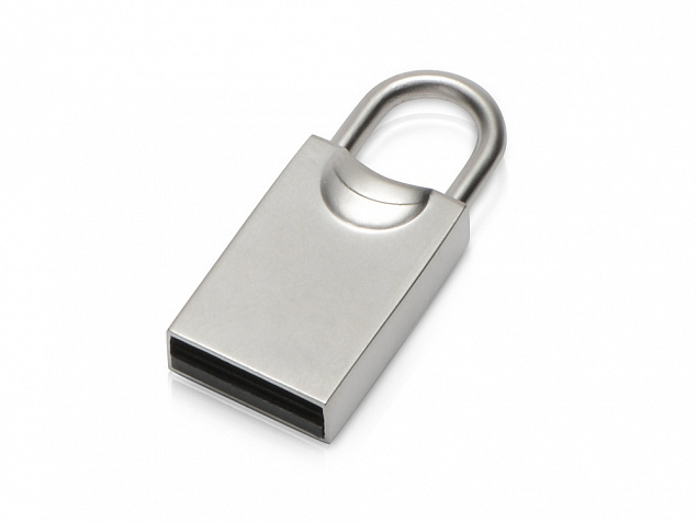 USB-флешка 2.0 на 16 Гб Lock с логотипом в Санкт-Петербурге заказать по выгодной цене в кибермаркете AvroraStore