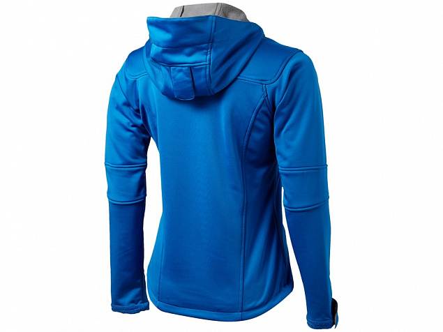 Куртка софтшел Match женская, небесно-синий с логотипом в Санкт-Петербурге заказать по выгодной цене в кибермаркете AvroraStore