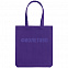 Холщовая сумка «Фиолетово», фиолетовая с логотипом в Санкт-Петербурге заказать по выгодной цене в кибермаркете AvroraStore