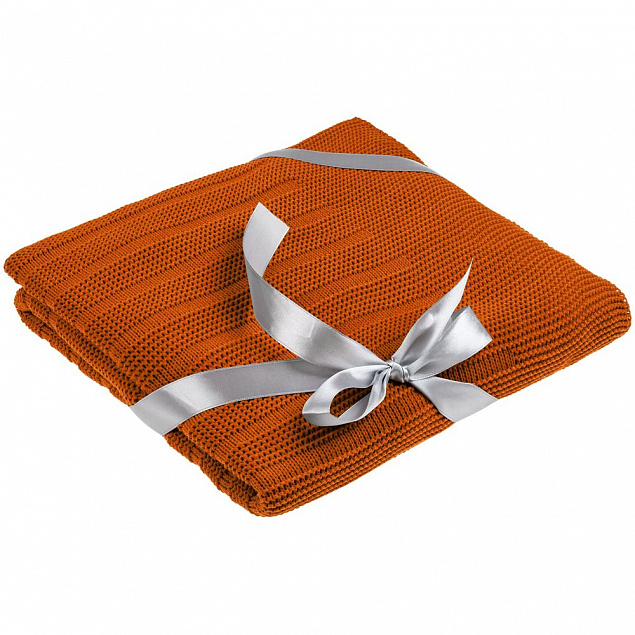 Плед Field, оранжевый с логотипом в Санкт-Петербурге заказать по выгодной цене в кибермаркете AvroraStore