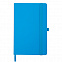 Бизнес-блокнот А5 FLIPPY, голубой, твердая обложка, в линейку с логотипом в Санкт-Петербурге заказать по выгодной цене в кибермаркете AvroraStore